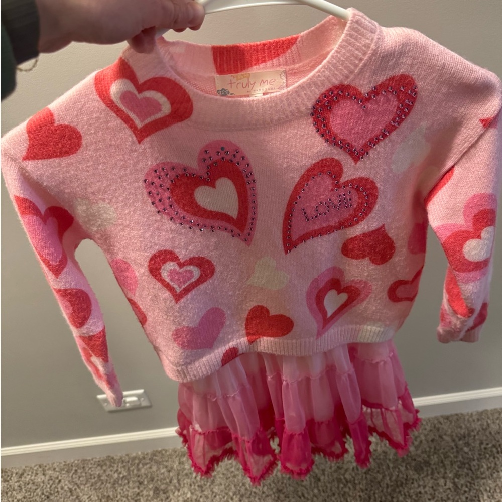 Truly Me Pink Heart dress